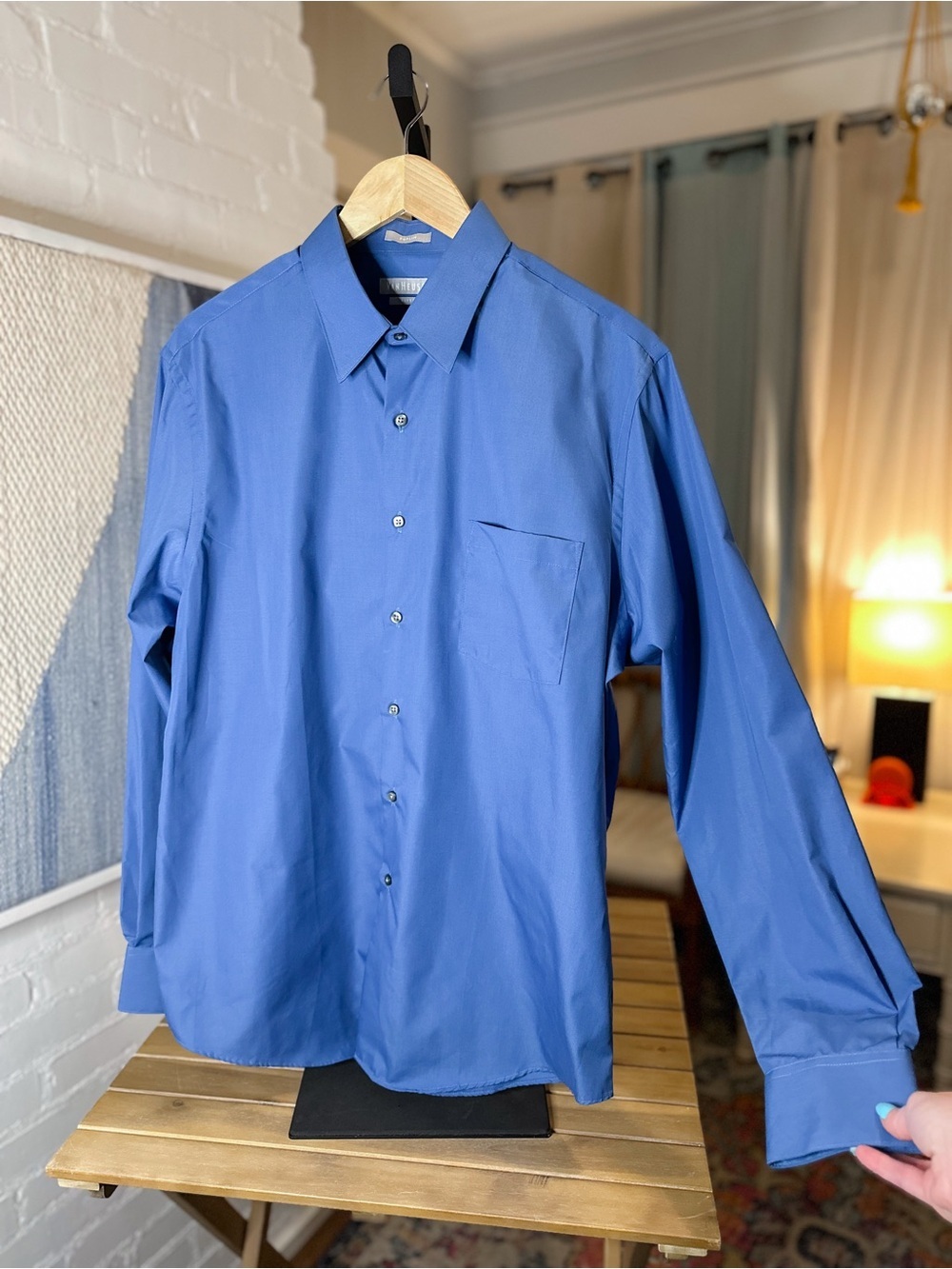 Van Heusen Royal Blue Dress Shirt